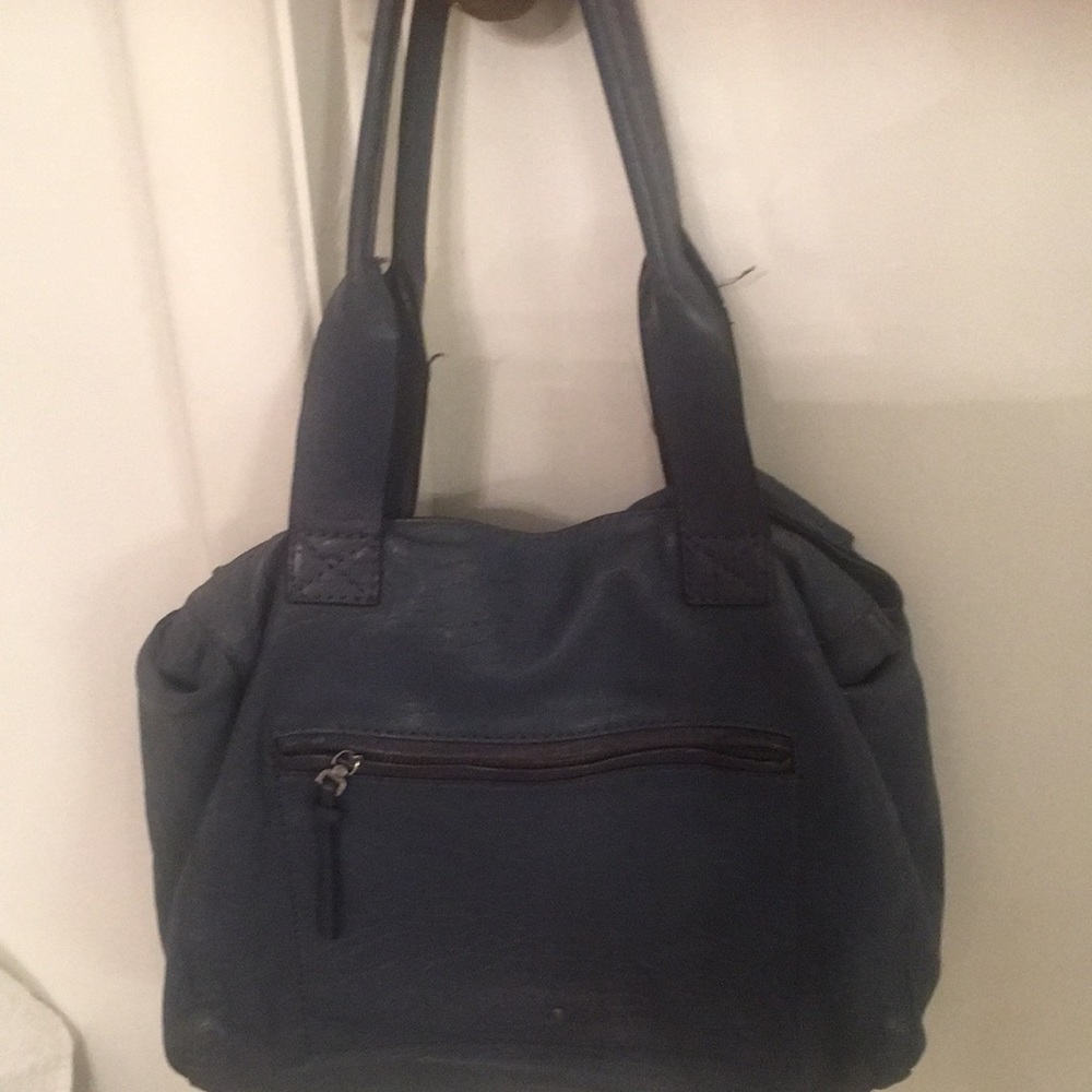 Treasure and bond soft blue leader with two strap,